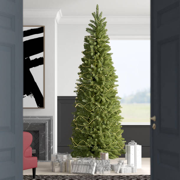 Mercury Row® Kingswood Fir Green Artificial Christmas Tree with Clear